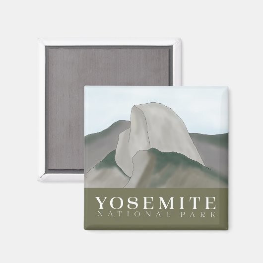 Yosemite National Park Magnet (Voorkant / Achterkant)
