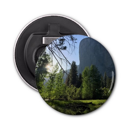 Yosemite National Park Magnetic Bottle Open Button Flesopener (Voorkant)