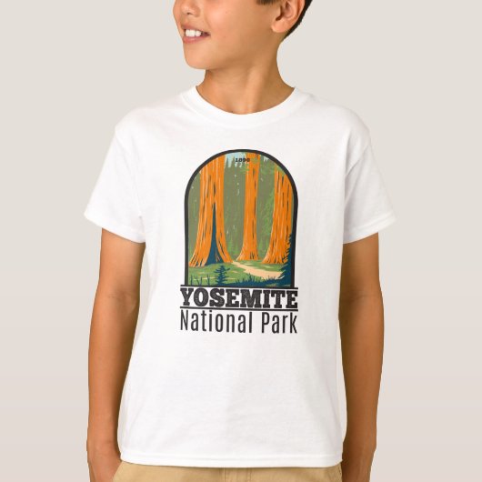 Yosemite National Park Mariposa Grove California T-shirt (Voorkant)