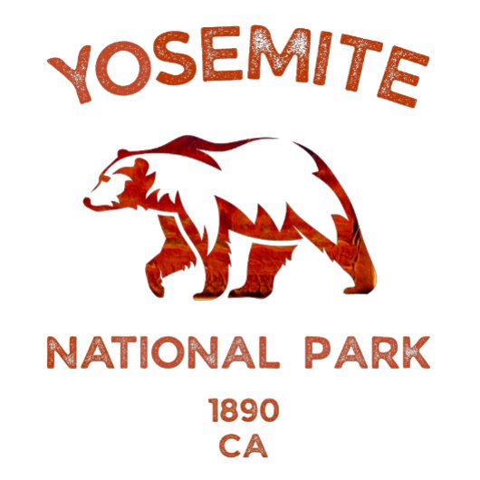 Yosemite National Park met beer T-shirt