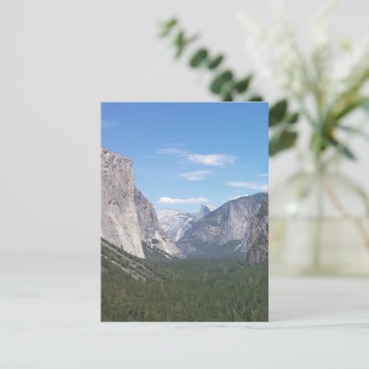 Yosemite National Park Mountain Valley Scenic Briefkaart (Staand voorkant)