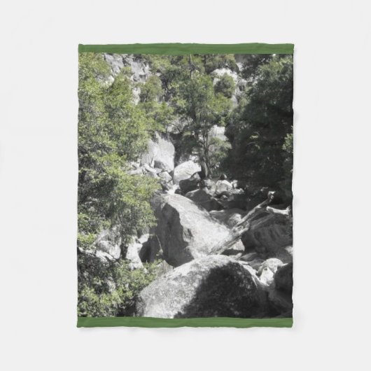 Yosemite National Park Natuur Fleece Blanket Deken (Voorkant)