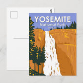 Yosemite National Park Nevada Herfsten Californië Briefkaart (Voorkant / Achterkant)