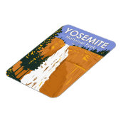 Yosemite National Park Nevada Herfsten Californië Magneet (Linkerzijde)