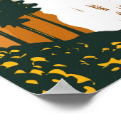 Yosemite National Park Nevada Herfsten Californië Poster (Hoek)