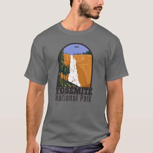 Yosemite National Park Nevada Herfsten Californië T-shirt (Voorkant)