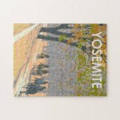 Yosemite National Park Paardrijden Reiskunst Legpuzzel (Horizontaal)