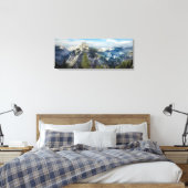 Yosemite National Park Panoramic Fine Art Canvas Afdruk (Insitu (Slaapkamer))