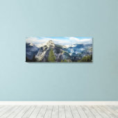 Yosemite National Park Panoramic Fine Art Canvas Afdruk (Insitu (Houten vloer))