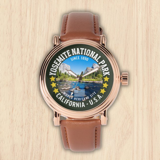 Yosemite National Park Photo Landscape Horloge (Creator heeft geüpload)
