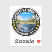 Yosemite National Park Photo Landscape Sticker (Vel)