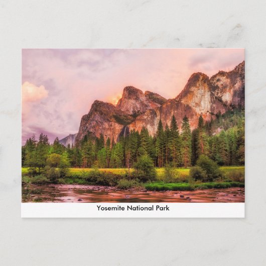 Yosemite National Park Post Card Briefkaart (Voorkant)