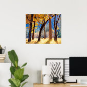 Yosemite National Park Poster (Thuiskantoor)