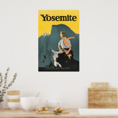 Yosemite National Park Poster Maurice Logan Kunst (Keuken)