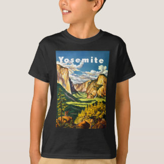 Yosemite National Park Reis Kunst T-shirt