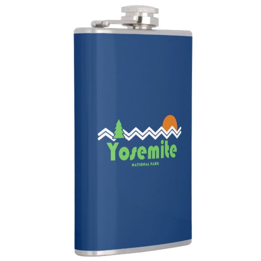 Yosemite National Park Retro Heupfles (Rechts)