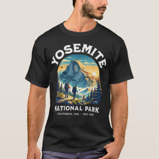 Yosemite National Park Retro T-shirt
