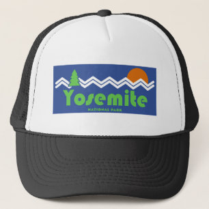 Yosemite National Park Retro Trucker Pet