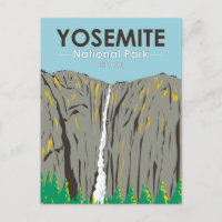 Yosemite National Park Ribbon Herfsten Californië