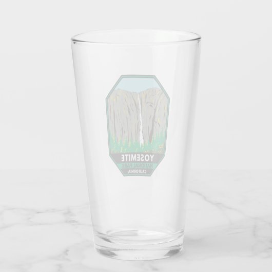 Yosemite National Park Ribbon Herfsten Californië Glas (Achterkant)