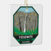 Yosemite National Park Ribbon Herfsten Californië Keramisch Ornament (Rechts)