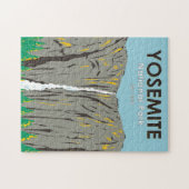 Yosemite National Park Ribbon Herfsten Californië Legpuzzel (Horizontaal)