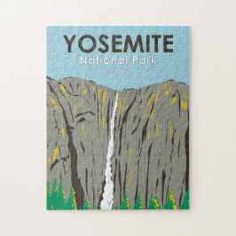 Yosemite National Park Ribbon Herfsten Californië Legpuzzel