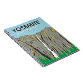 Yosemite National Park Ribbon Herfsten Californië Notitieboek (Rechterzijde)