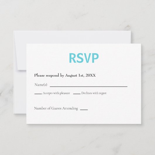Yosemite National Park RSVP-kaart Retro RSVP Kaartje (Voorkant)