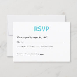 Yosemite National Park RSVP-kaart Retro RSVP Kaartje