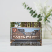 Yosemite National Park – Rustic Travel Photography Briefkaart (Staand voorkant)