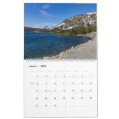 Yosemite National Park Schilderachtig Uitzichten Kalender (Mar 2026)