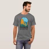 Yosemite National Park Sentinel Herfst California T-shirt (Voorkant volledig)