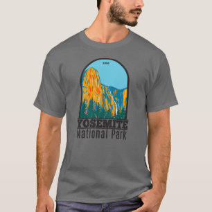 Yosemite National Park Sentinel Herfst California T-shirt