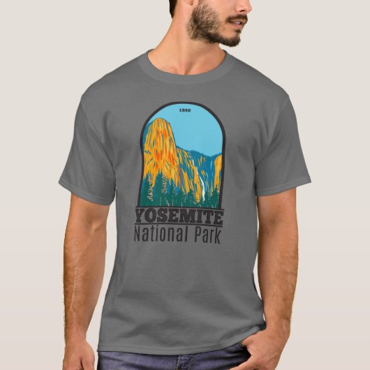 Yosemite National Park Sentinel Herfst California T-shirt (Voorkant)
