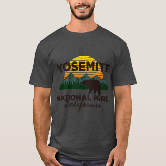 Yosemite National Park Sierra Nevada Zwarte Beer Z T-shirt