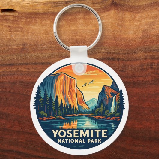 Yosemite National Park  Sleutelhanger (Voorkant)