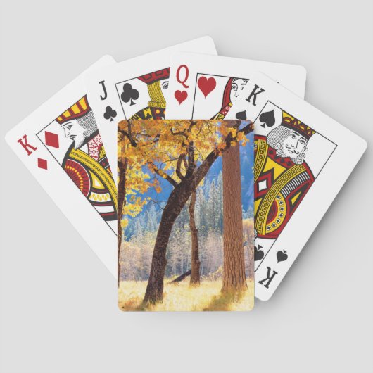 Yosemite National Park Speelkaarten (Achterkant)