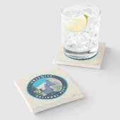 Yosemite National Park Stenen Onderzetter (Zijkant)