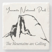 Yosemite National Park Stenen Onderzetter (Voorkant)