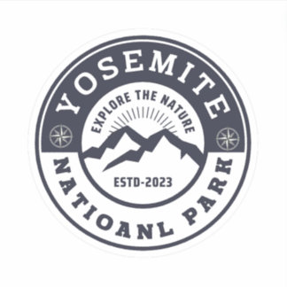 Yosemite National Park Sticker