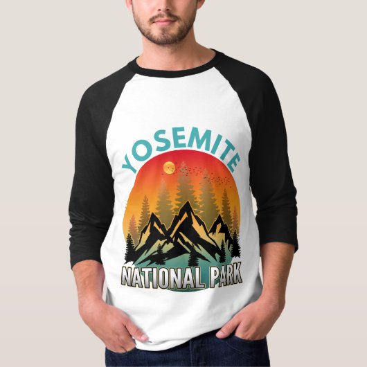 Yosemite National Park T-shirt (Voorkant)