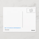 Yosemite National Park Travel Art Briefkaart (Achterkant)