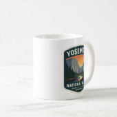 Yosemite National Park Travel Mug Koffiemok (Voorkant rechts)