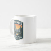 Yosemite National Park Travel Mug Koffiemok (Voorkant links)