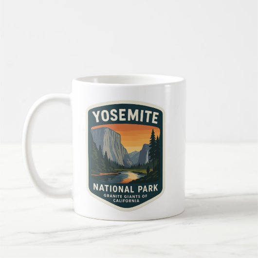 Yosemite National Park Travel Mug Koffiemok (Links)
