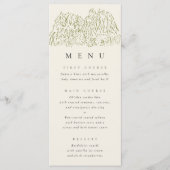 Yosemite National Park Trouwmenu Menu (Voorkant)