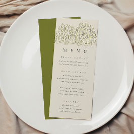 Yosemite National Park Trouwmenu Menu