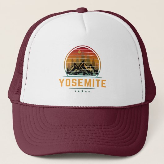 Yosemite National Park Trucker Pet (Voorkant)