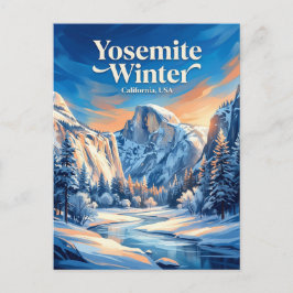 Yosemite National Park USA Briefkaart